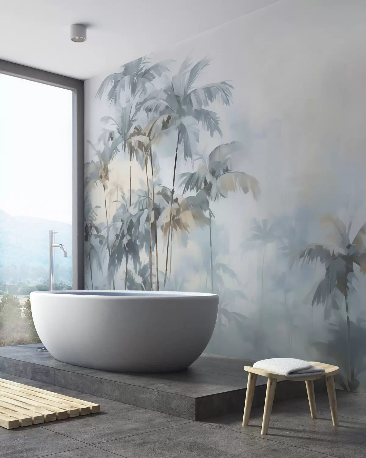 wall murals Апстрактне дланове w05994