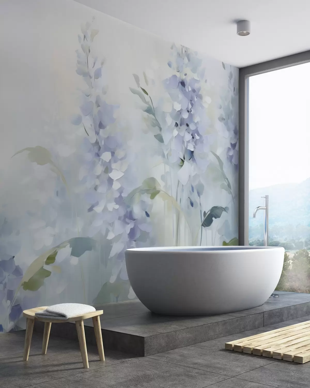 wall murals Апстрактно цвеће w05995
