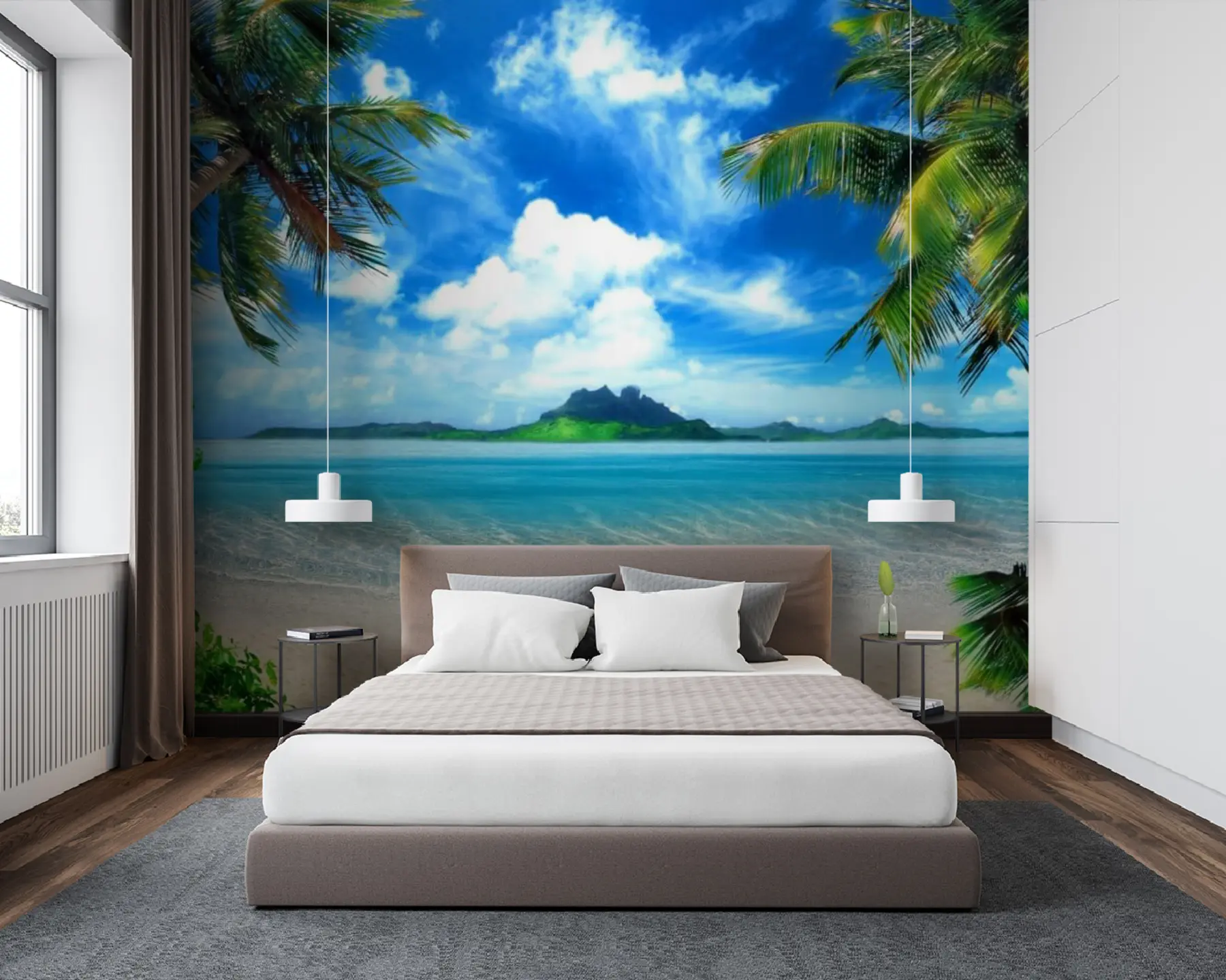 wall murals Вода, небо и облак u64771