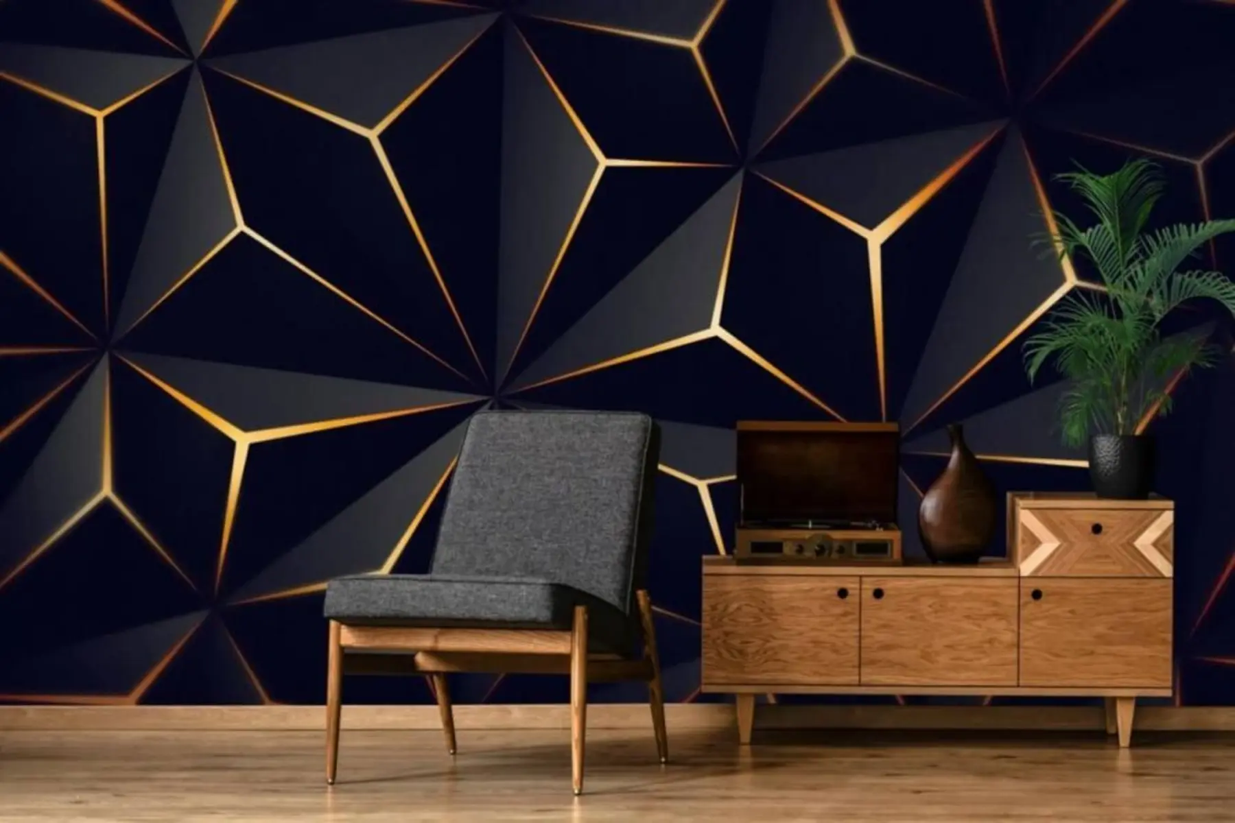 wall murals Црни троугао u72104