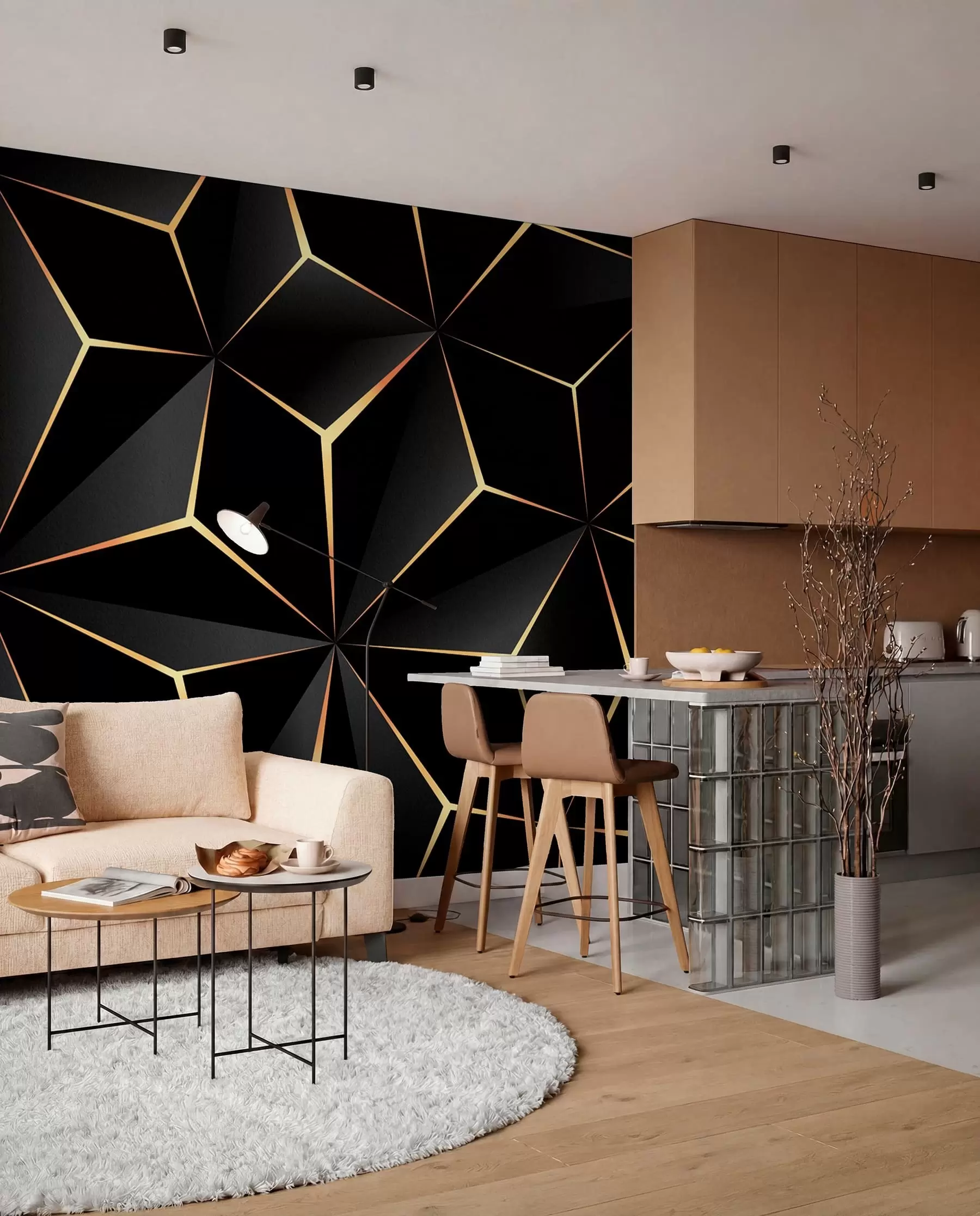 wall murals Црни троугао u72104