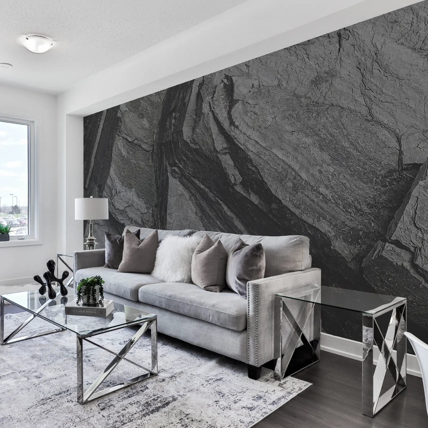 wall murals Браон, дрво и подлога u33043