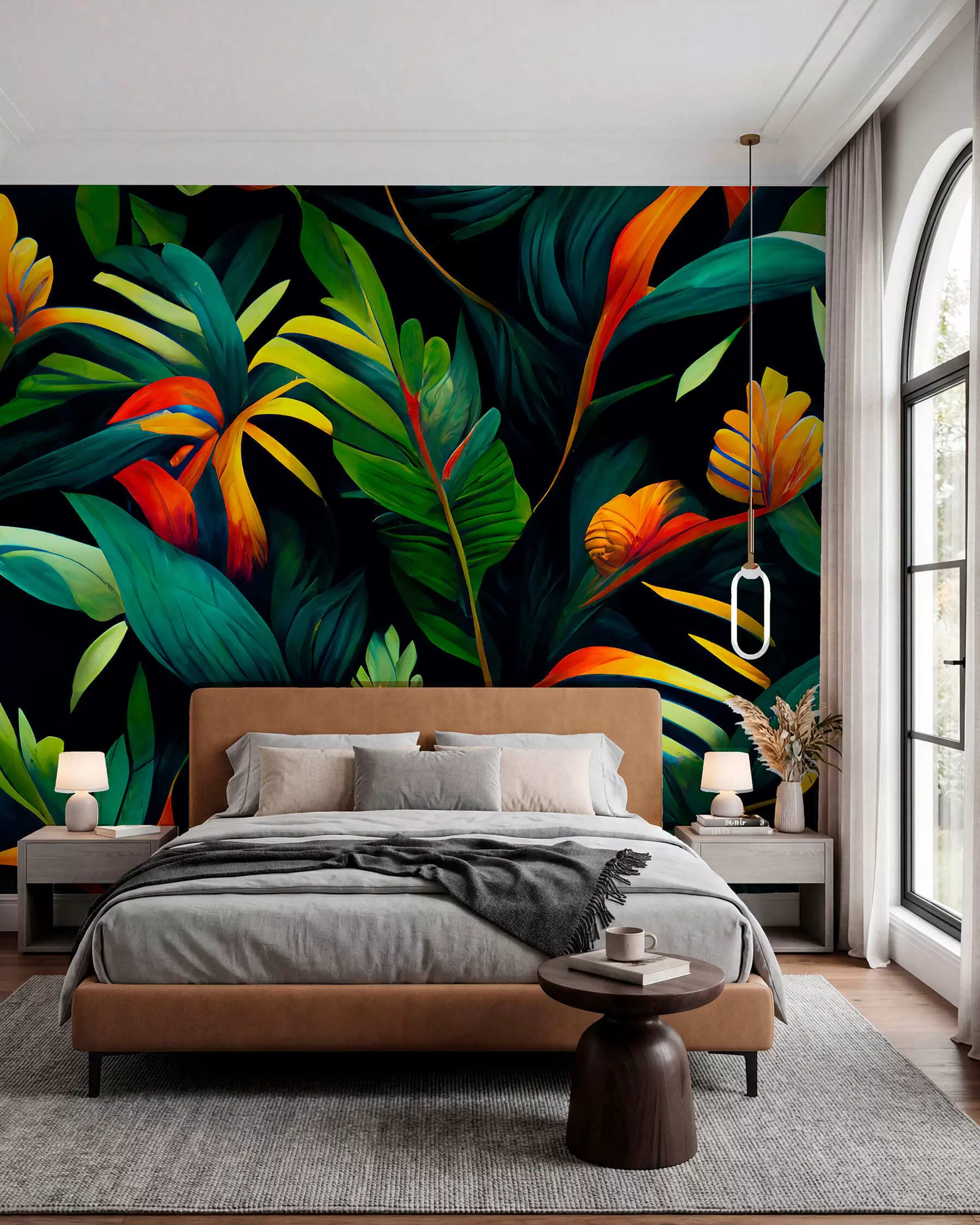 wall murals Светла тропска џунгла u72390