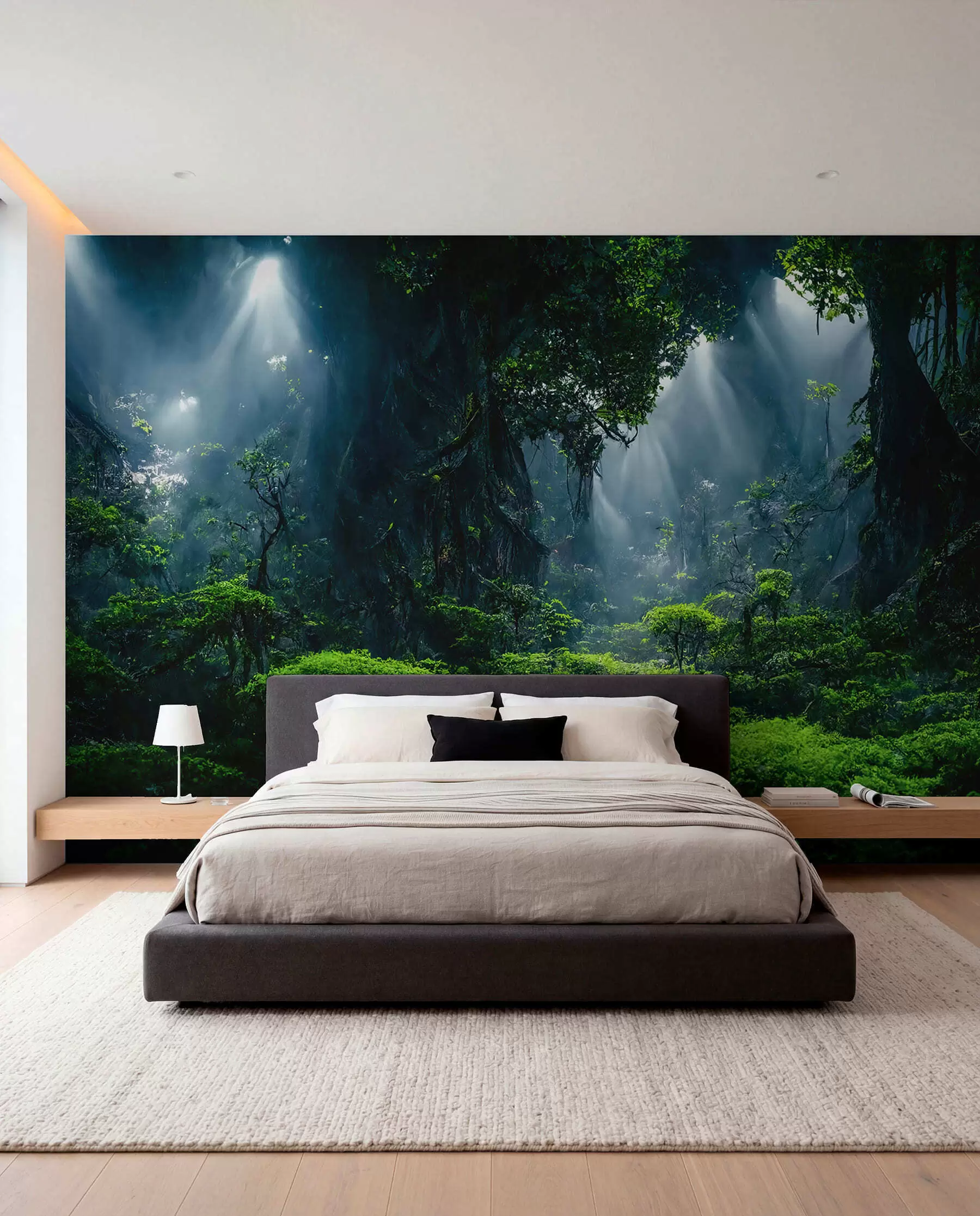 wall murals Природни шумски пејзаж u72430