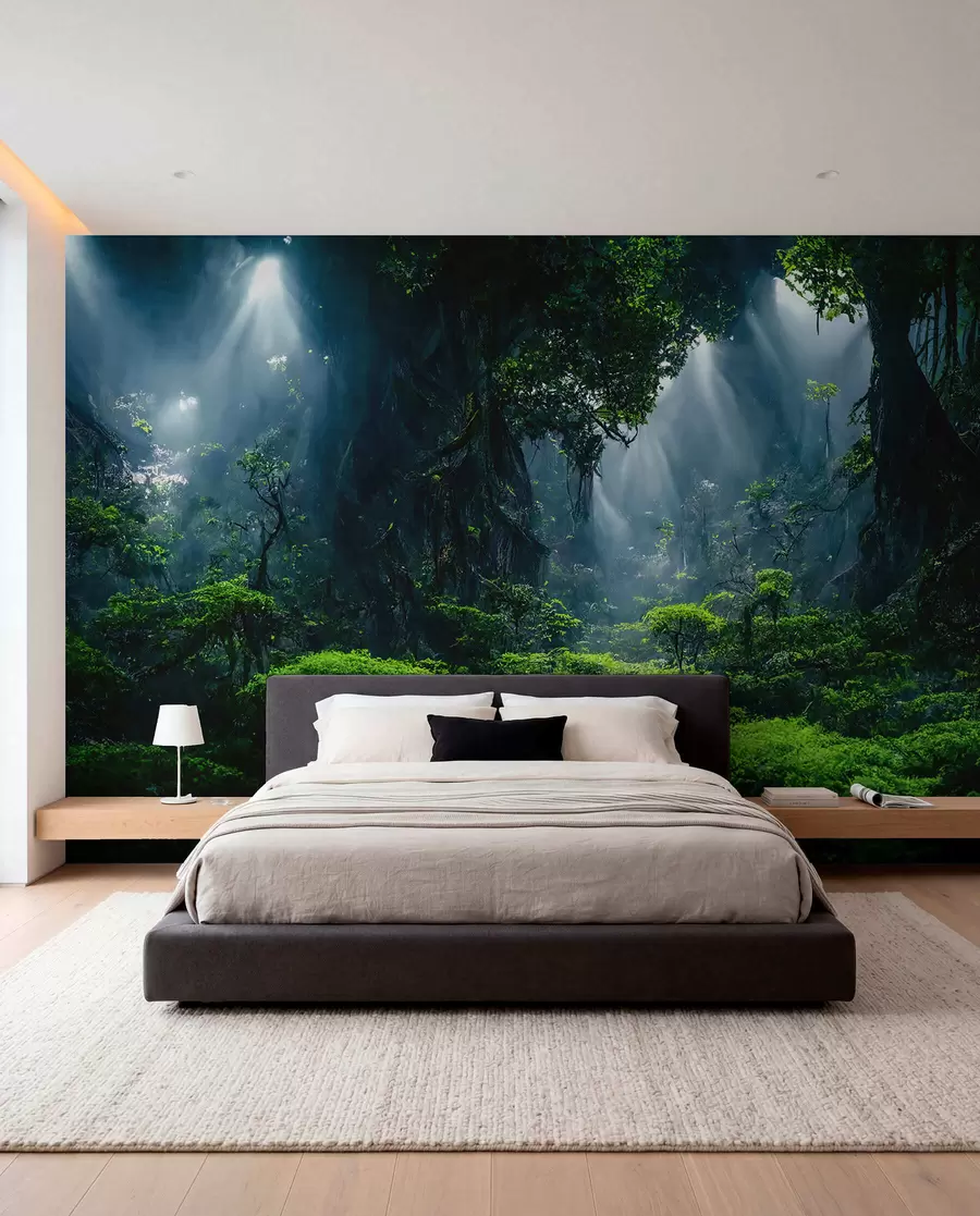 wall murals Природни шумски пејзаж u72430