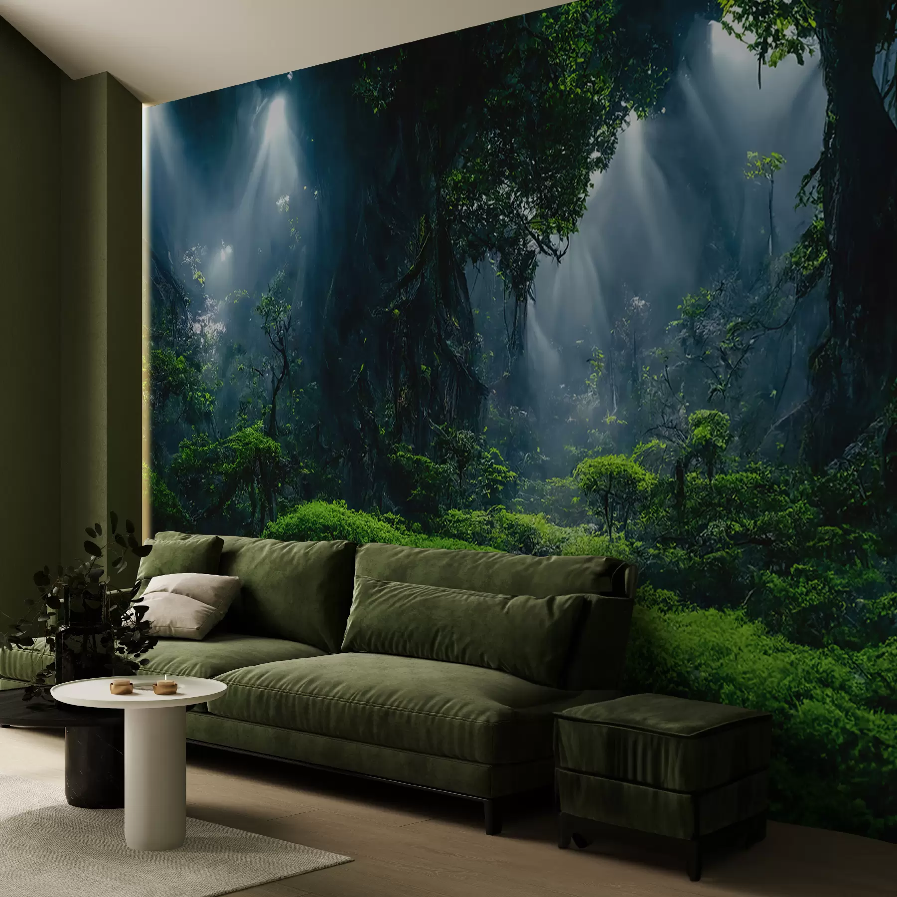 wall murals Природни шумски пејзаж u72430