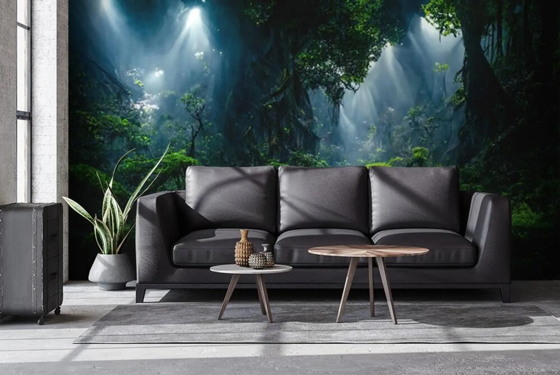 wall murals Природни шумски пејзаж u72430