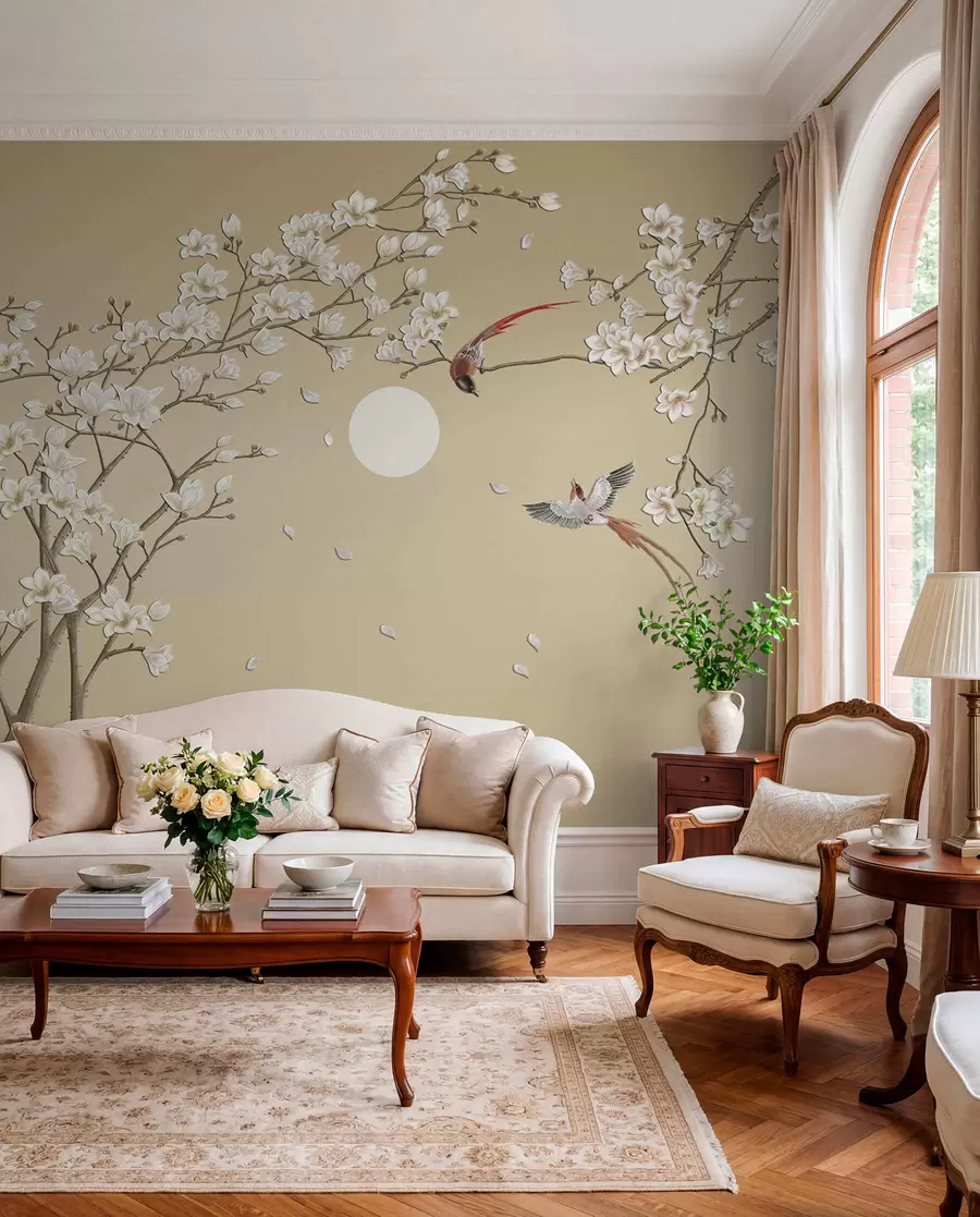 wall murals Птице, кинески стил u72938