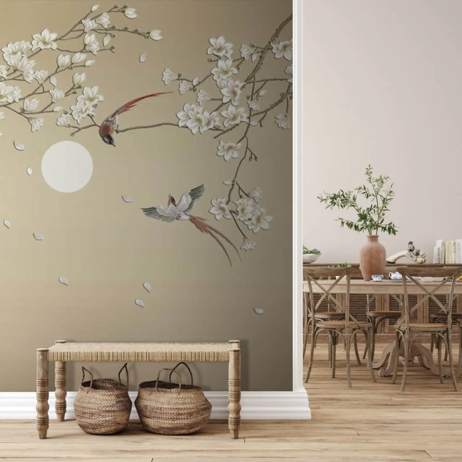 wall murals Птице, кинески стил u72938