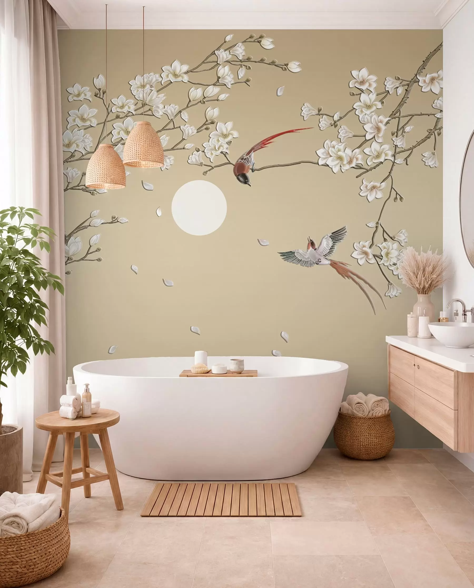 wall murals Птице, кинески стил u72938