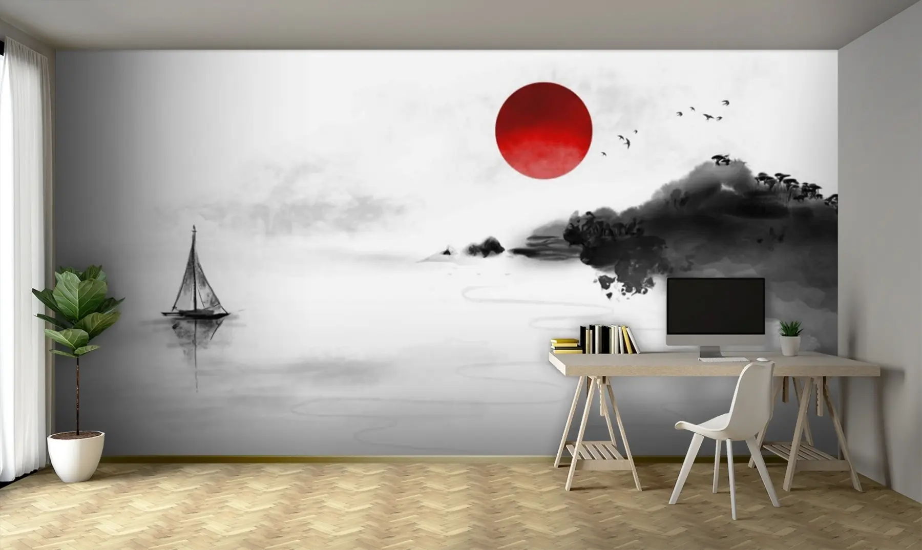 wall murals Харбоур u72991