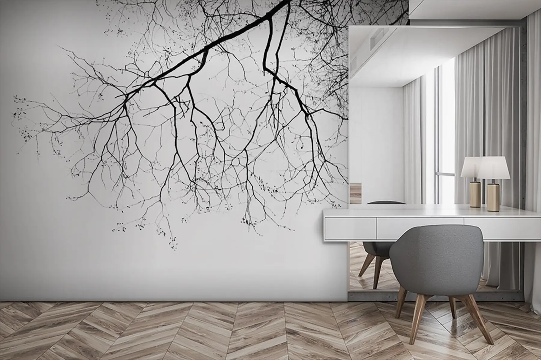 wall murals Голи силуета u72718