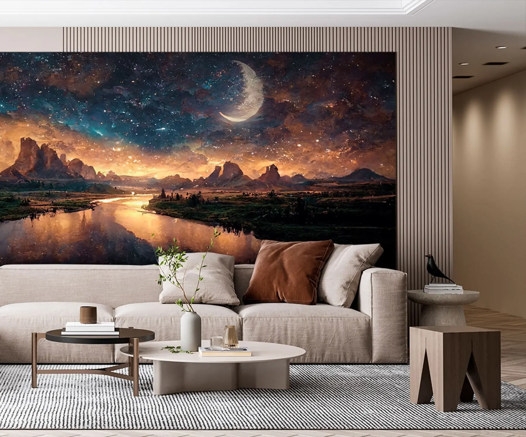 wall murals Магична ноћ у другом свету u79812