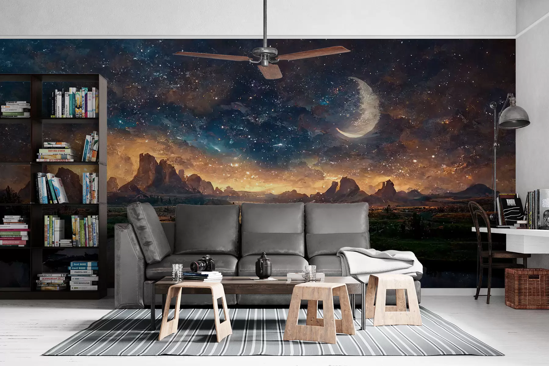 wall murals Магична ноћ у другом свету u79812