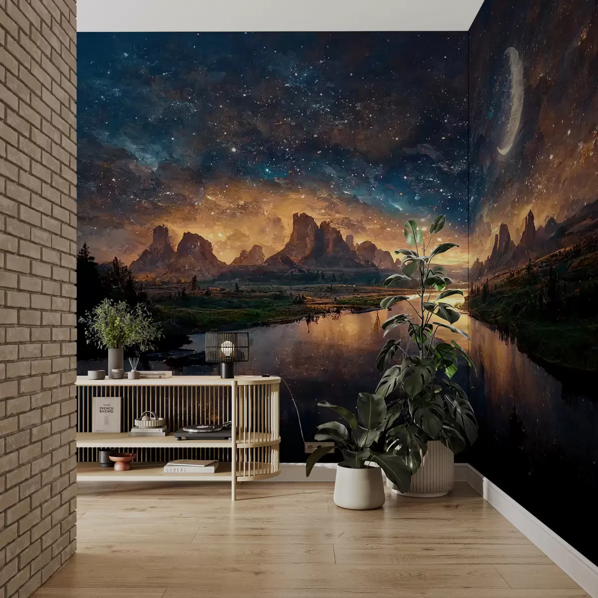 wall murals Магична ноћ у другом свету u79812