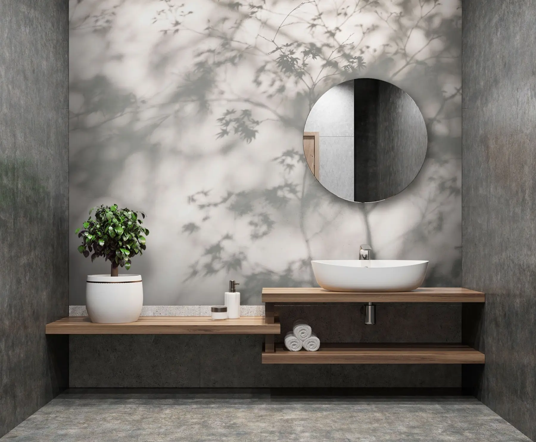 wall murals Сенка на зиду u79829