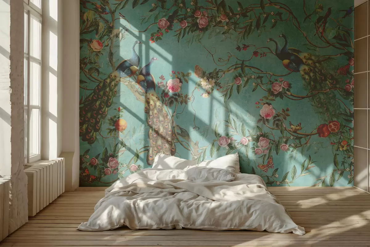wall murals Птица, цвет и кичмењак u12428