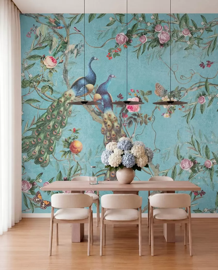 wall murals Птица, цвет и кичмењак u12428