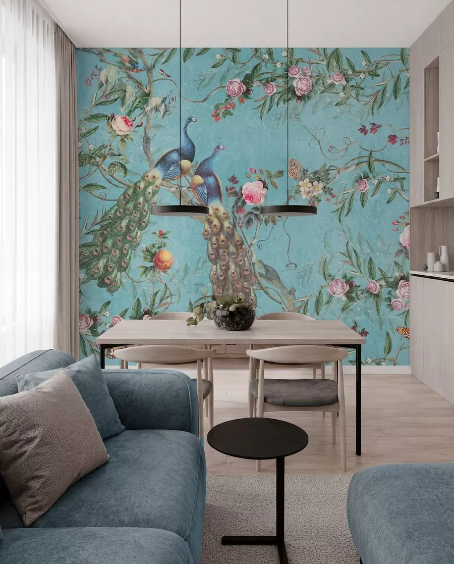 wall murals Птица, цвет и кичмењак u12428