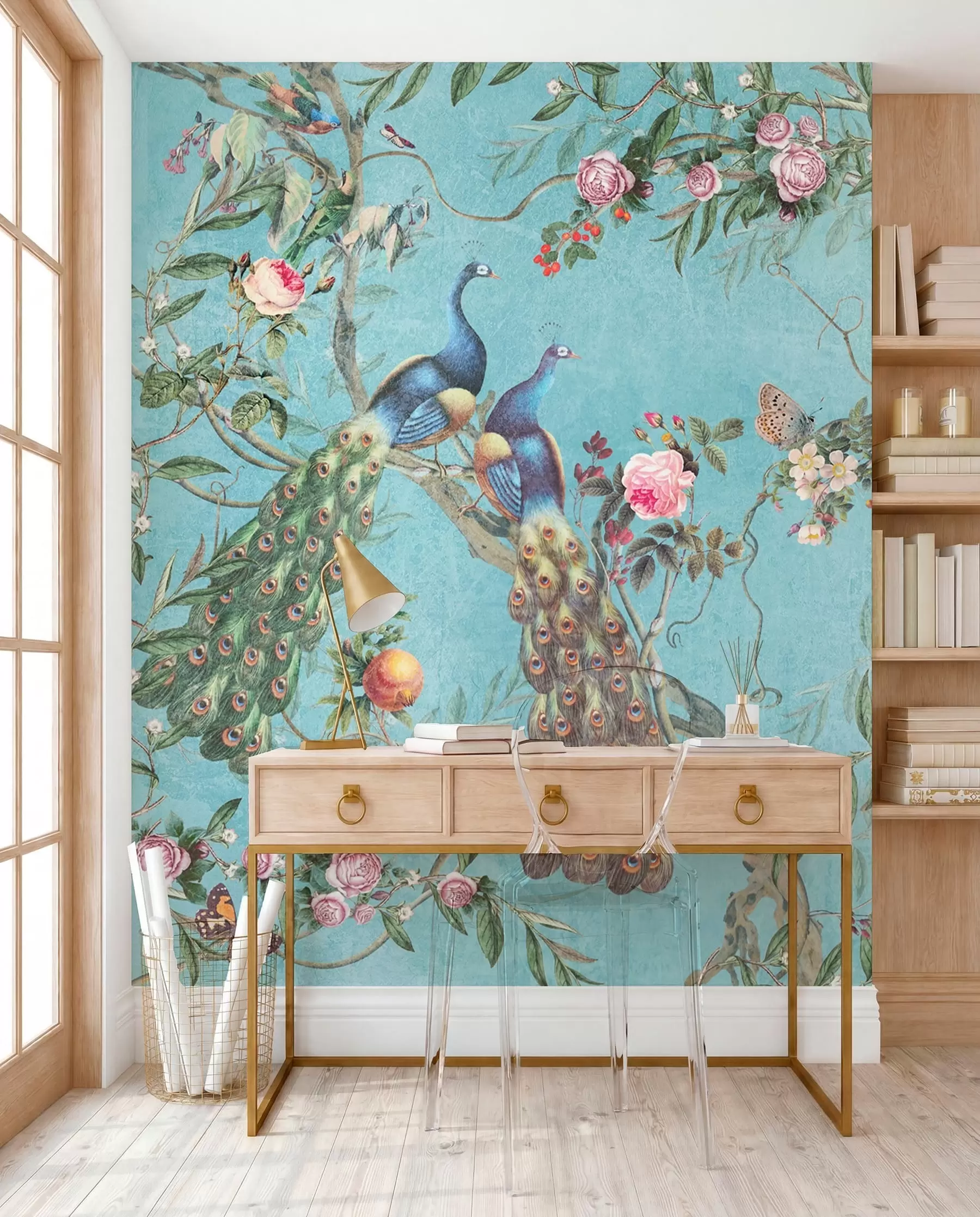 wall murals Птица, цвет и кичмењак u12428
