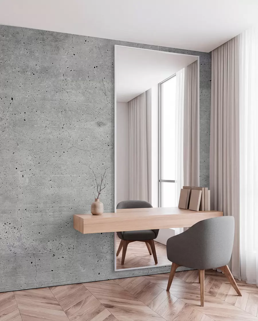 wall murals Сива, узорак и бетон u13522