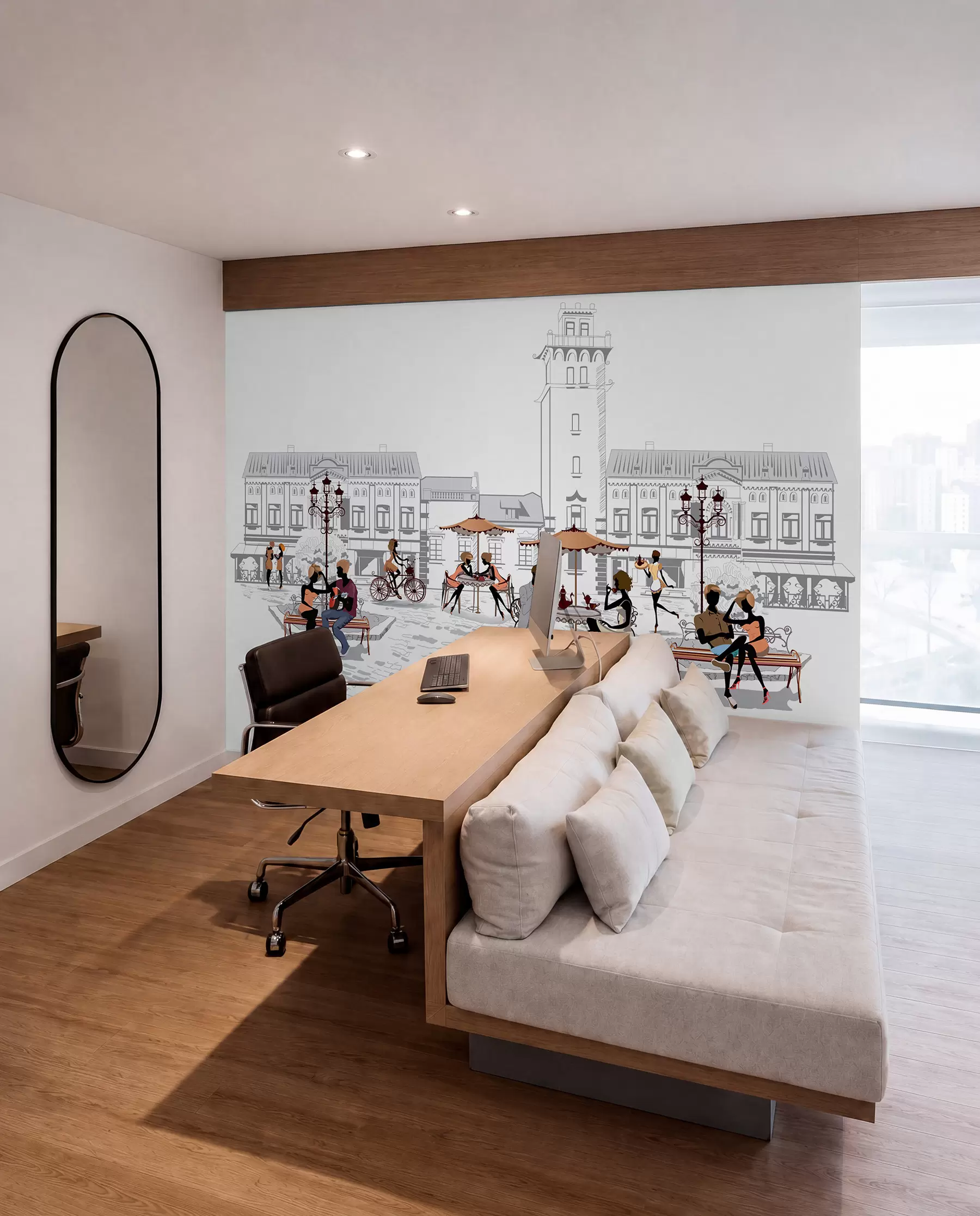 wall murals Урбани дизајн, фонт и уметност u56109