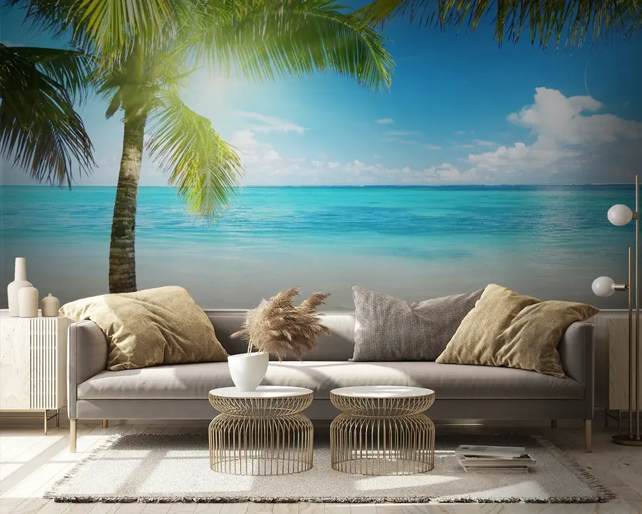 wall murals Вода, небо и облак u57179
