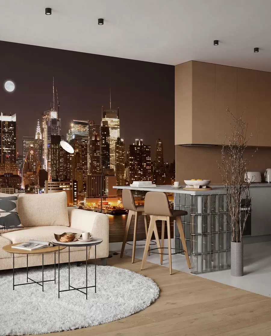 wall murals Њујорк Ватерфронт u57923