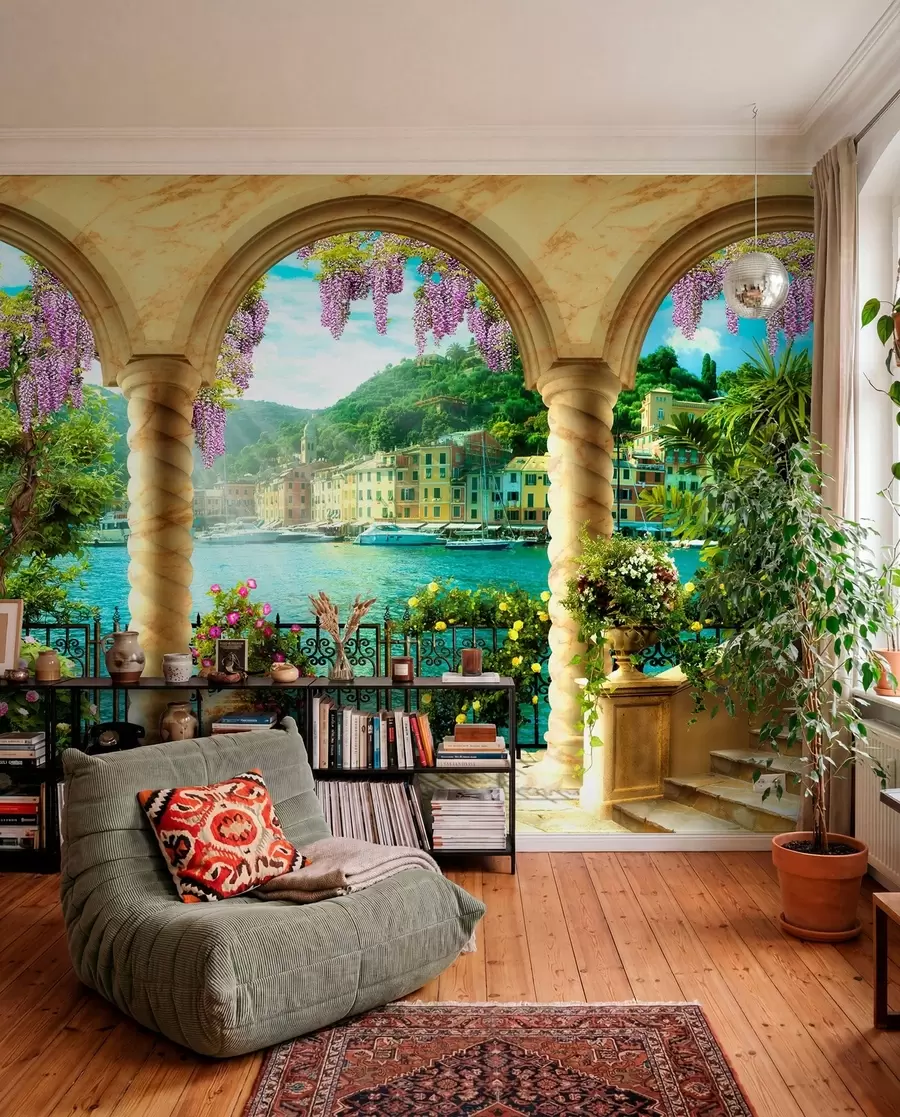 wall murals Цвет, вода и биљка u79431