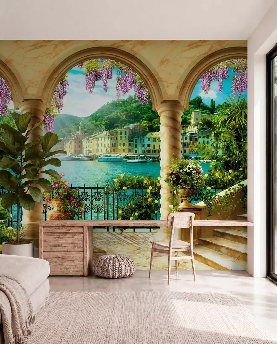 wall murals Цвет, вода и биљка u79431