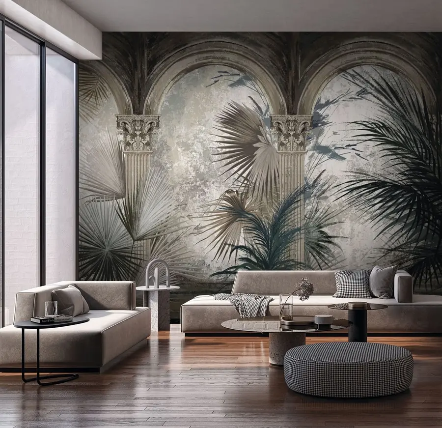 wall murals Класични лукови у џунгли u73798