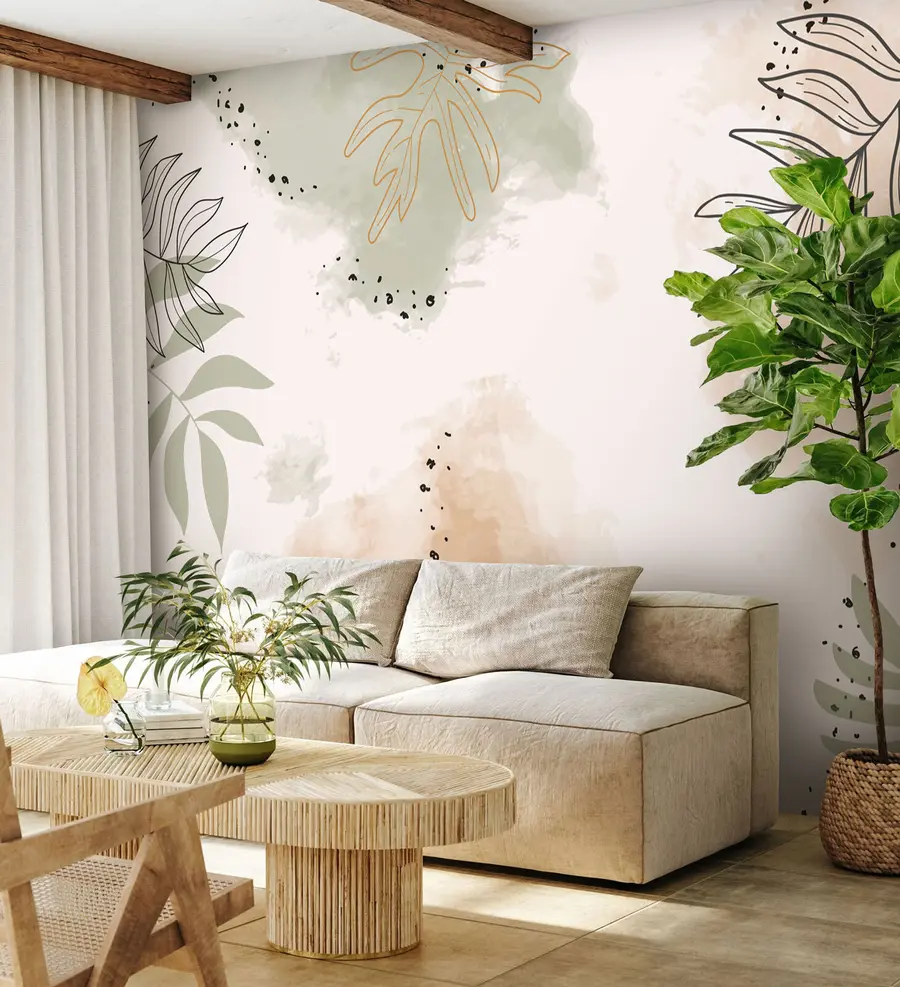 wall murals Листови - облици природе u73684