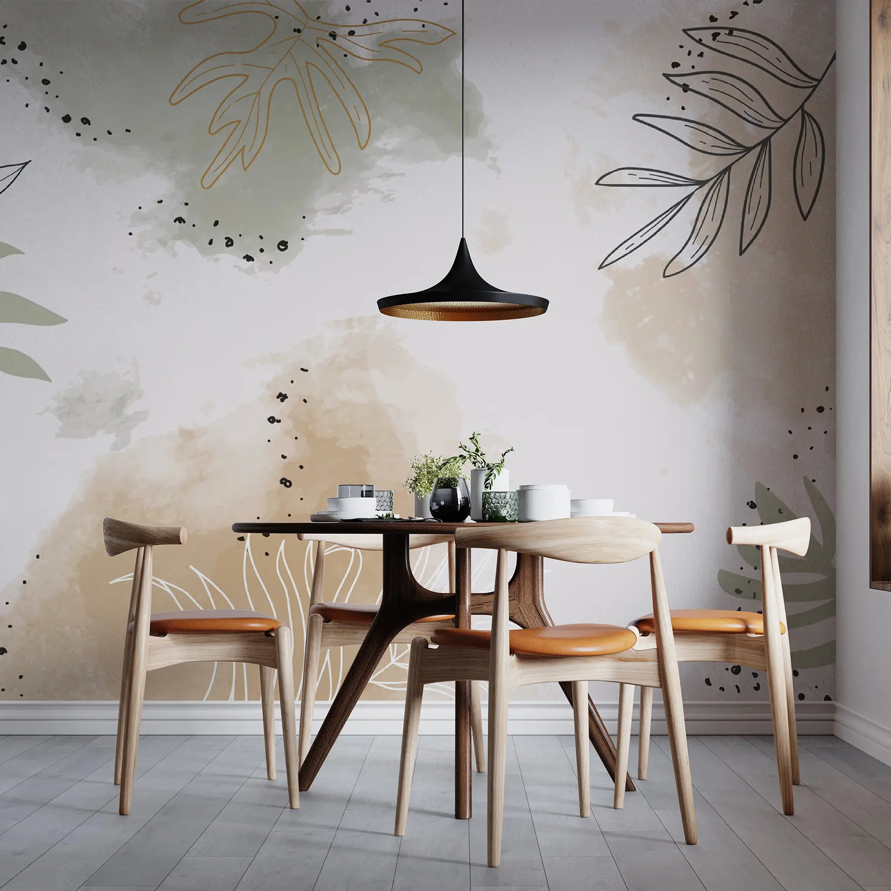 wall murals Листови - облици природе u73684