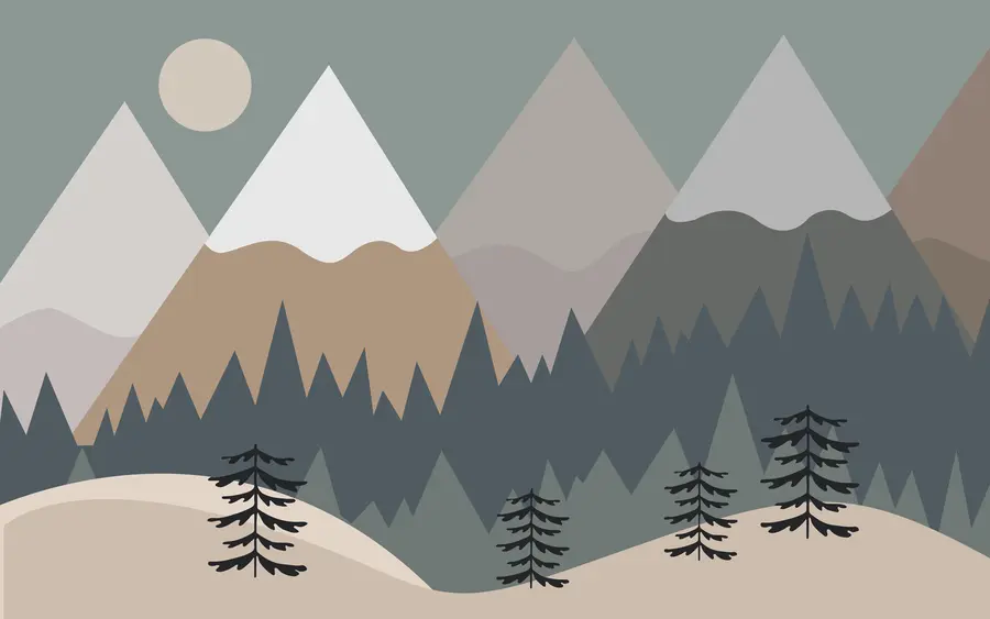 wall murals шумска планина u93561