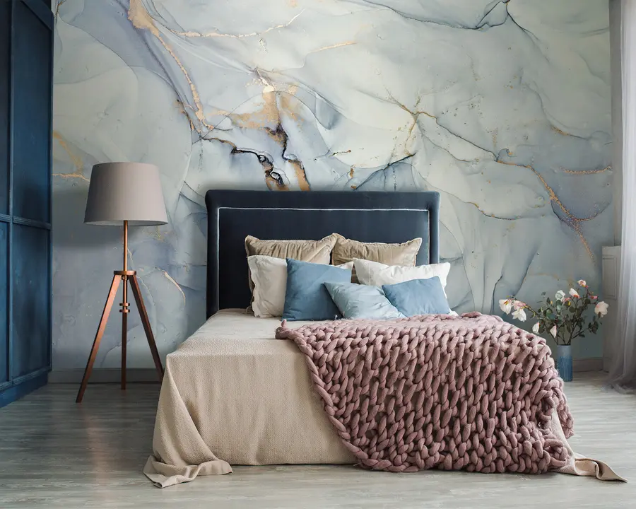 wall murals Ледена капа, снежно и топило се u93432