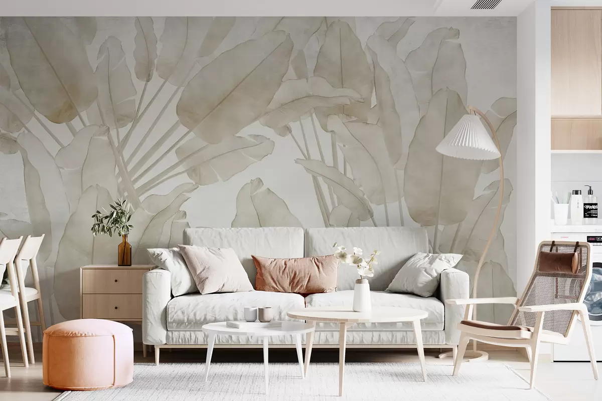 wall murals Банана оставља тренд u73963