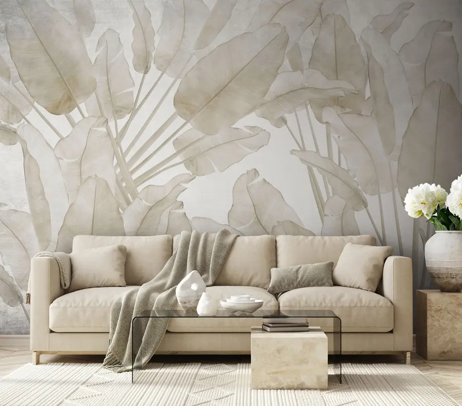 wall murals Банана оставља тренд u73963