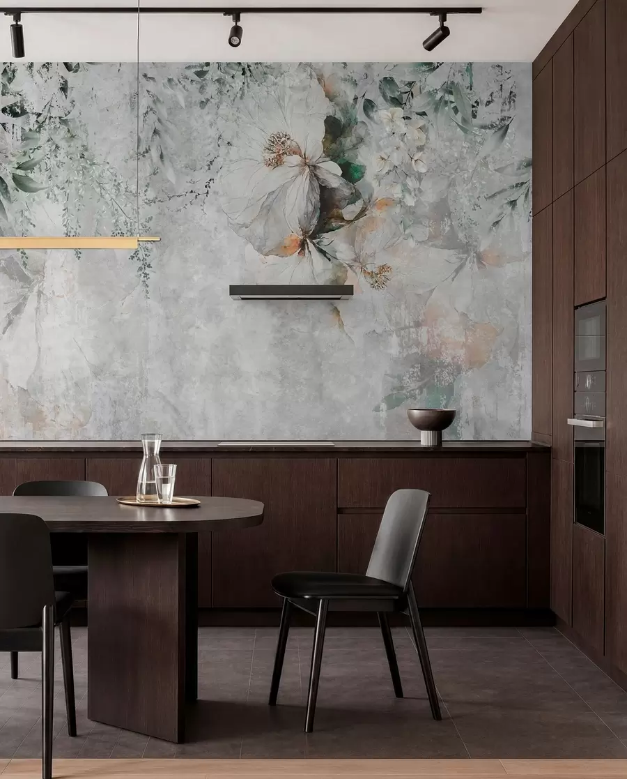 wall murals Цвет на бетонској грунге позадини u73969