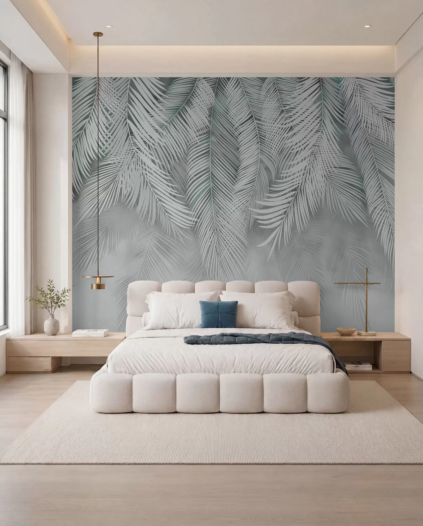 wall murals Palmina zavesa na žalfiji u48556v3