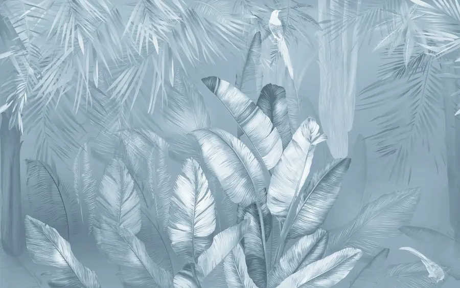 wall murals Биљка, вода и азура u50468v3