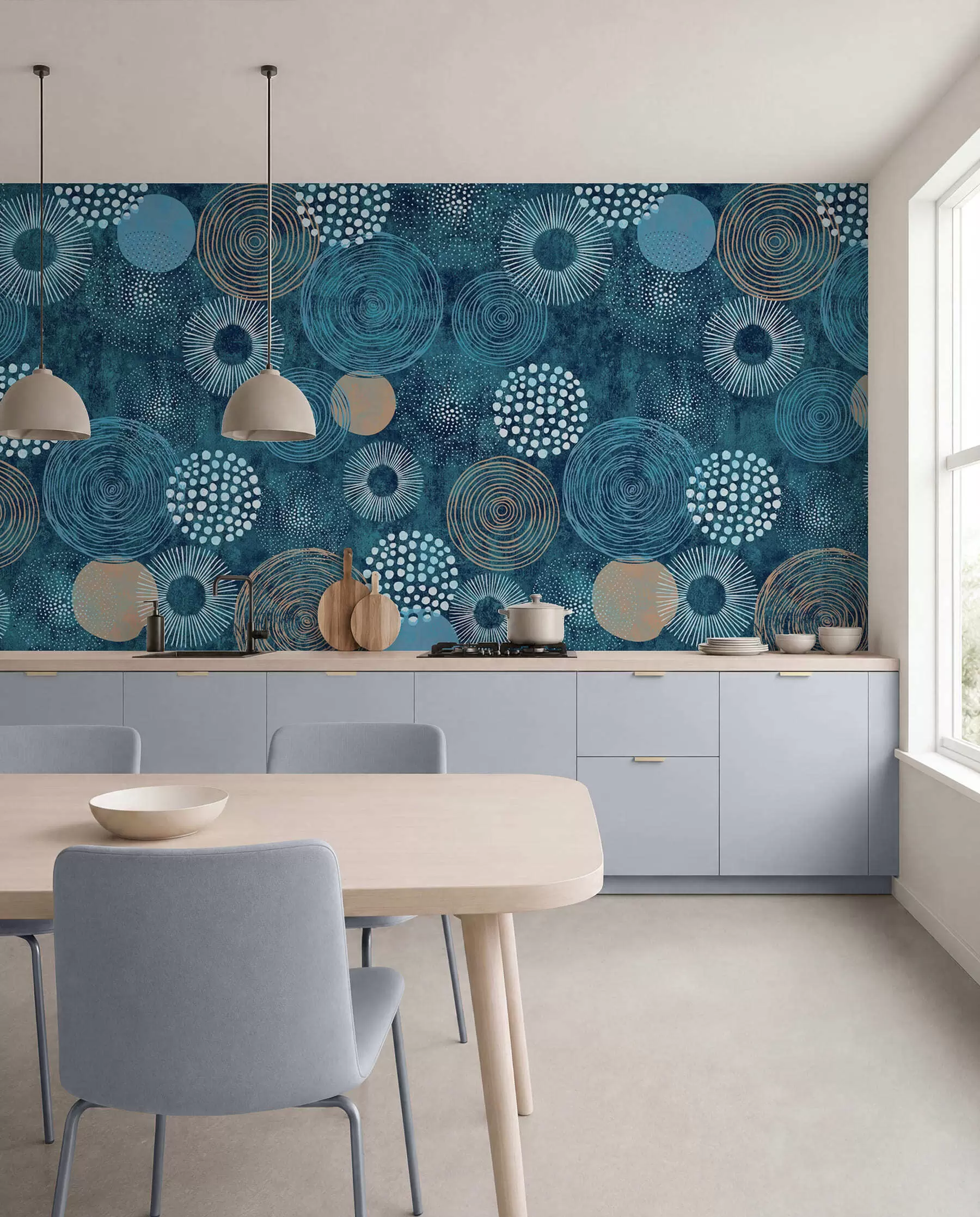 wall murals Текстил, уметност и фонт u59376