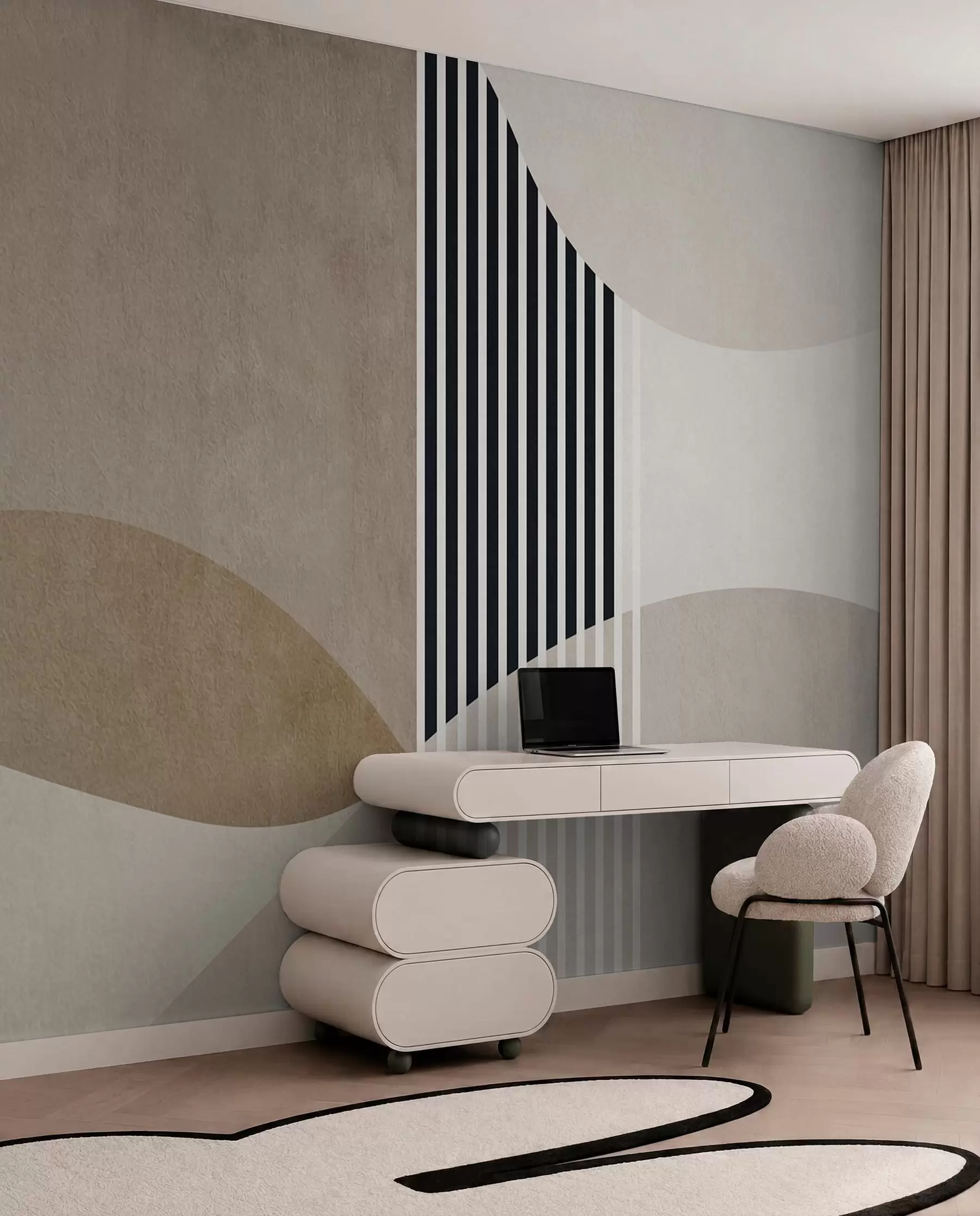 wall murals Сажетак Ретро стил u74075