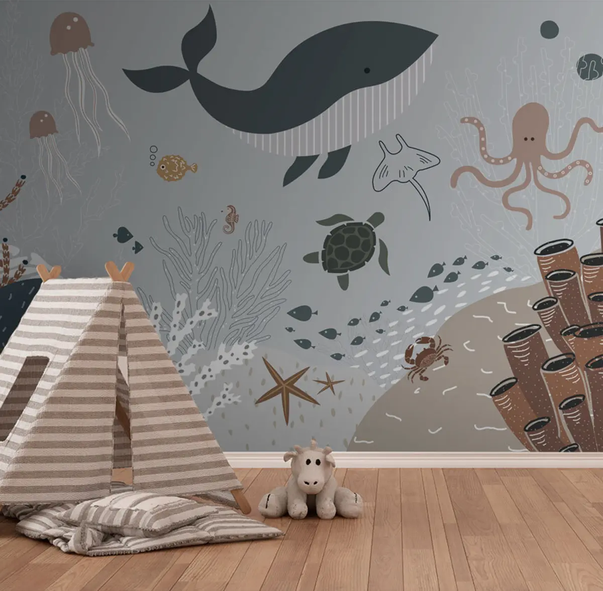 wall murals Подводни свет u93763