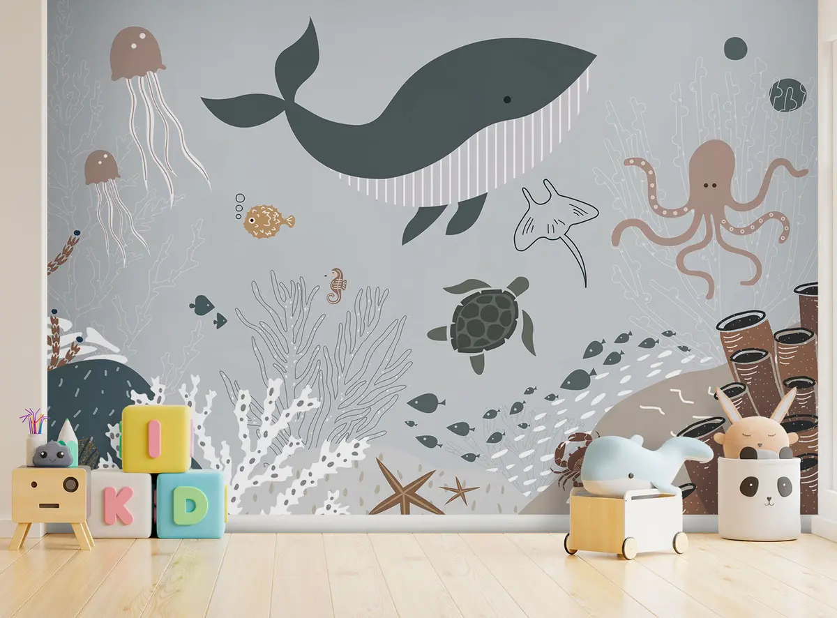 wall murals Подводни свет u93763
