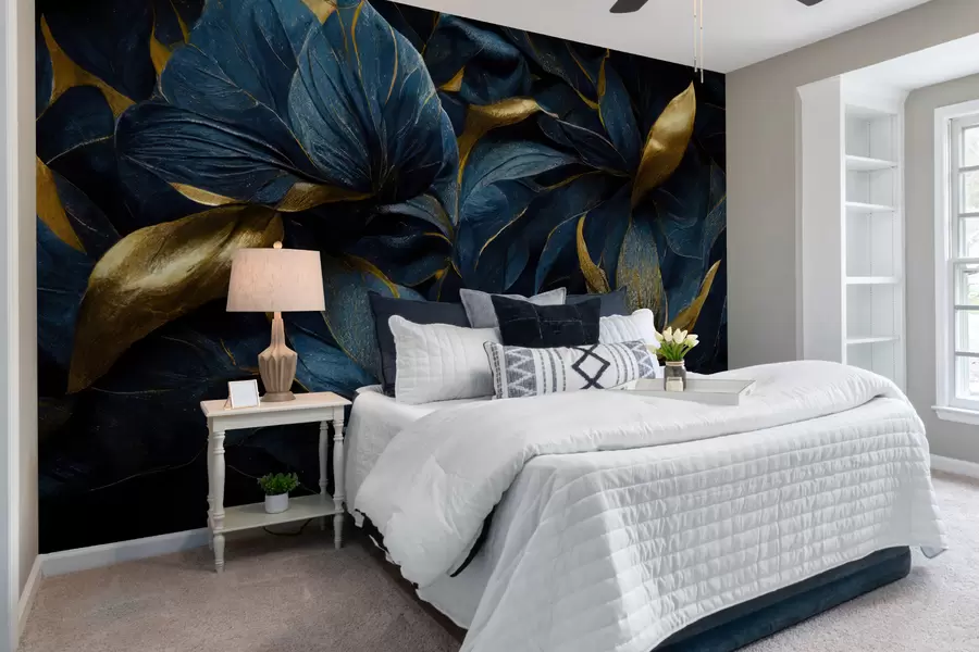 wall murals Плаво краљевско цвеће u74140