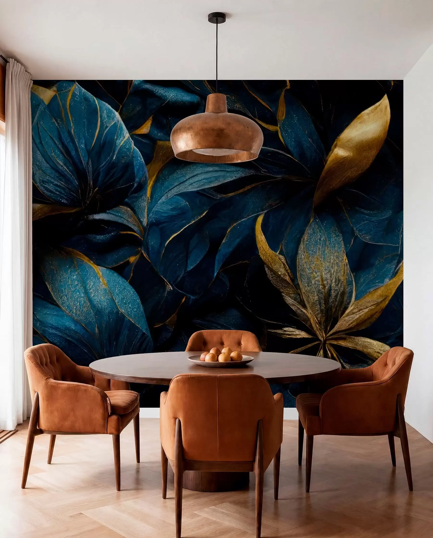 wall murals Плаво краљевско цвеће u74140
