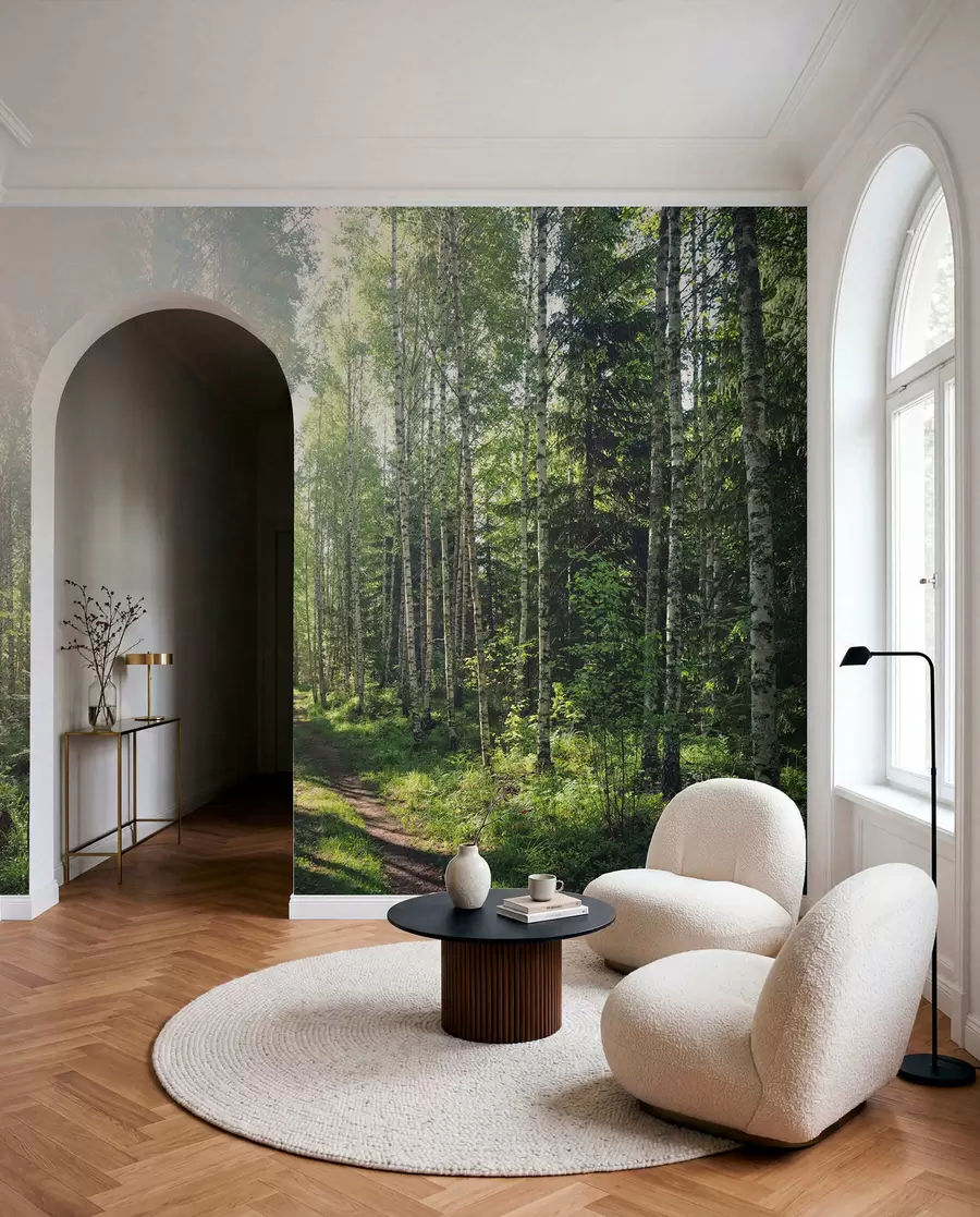 wall murals Зелено сунце у Финској u74235