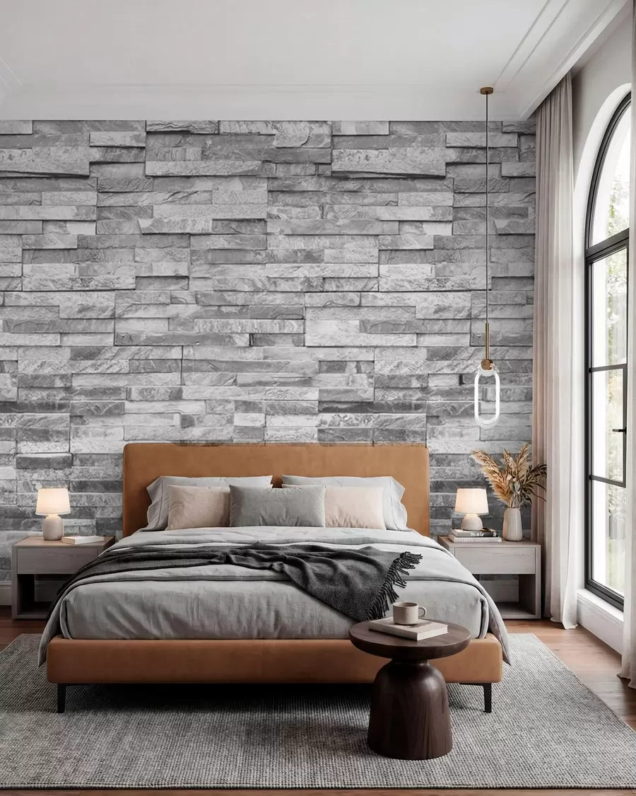 wall murals Опека сива u74255