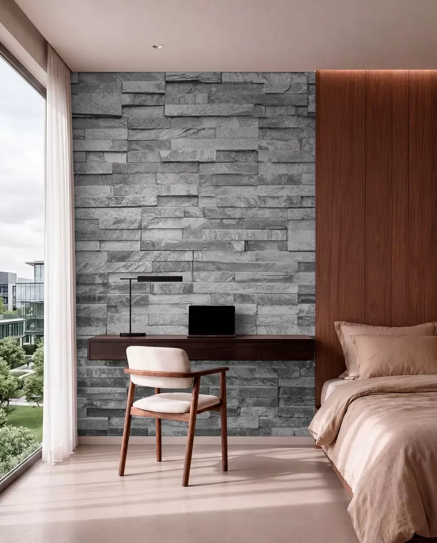 wall murals Опека сива u74255