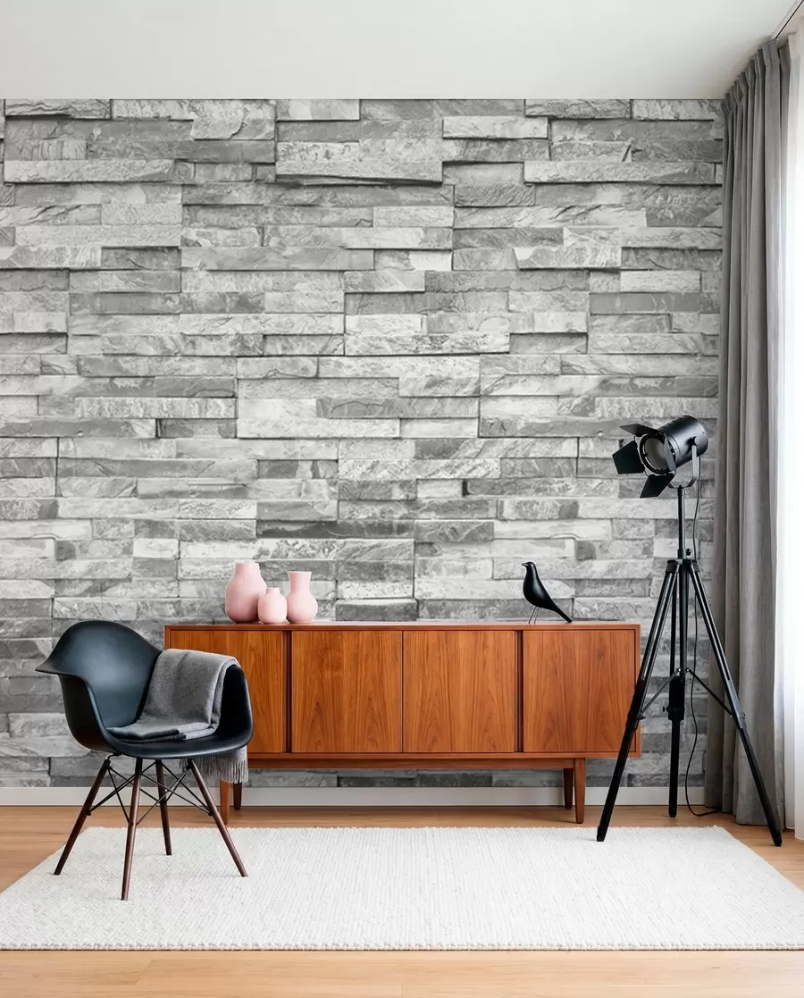 wall murals Опека сива u74255